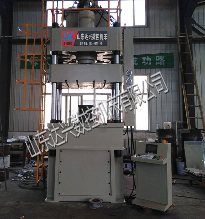 復(fù)合材料樹脂玻璃鋼材料成型四柱三梁液壓機
